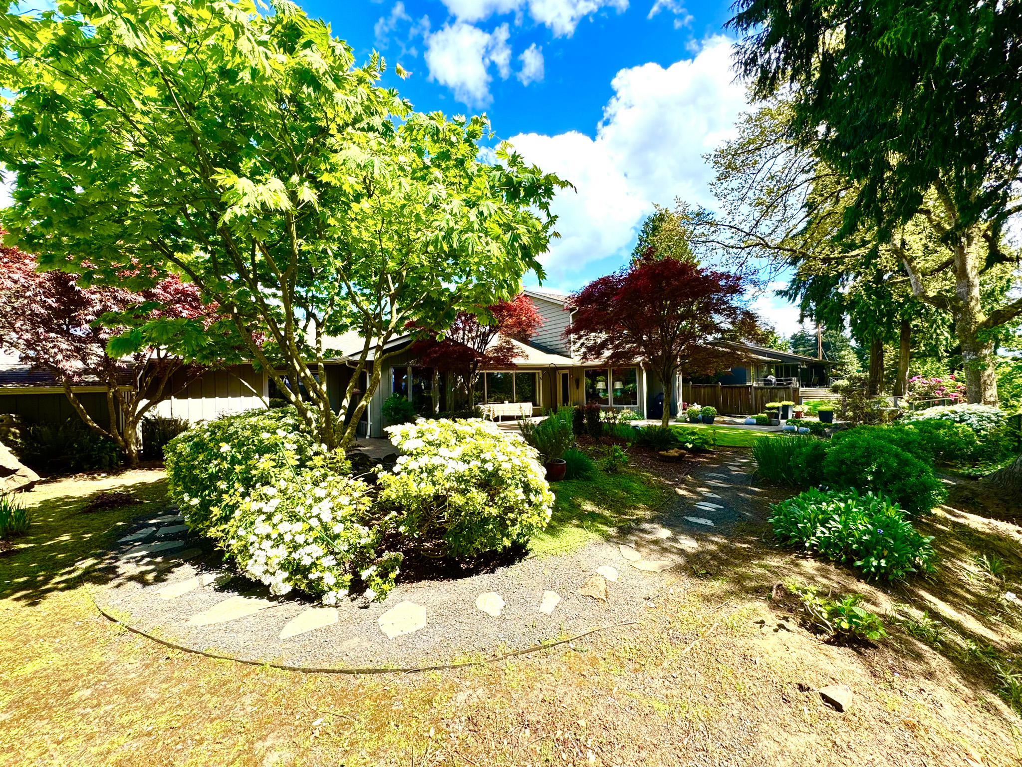 Garden exterior view